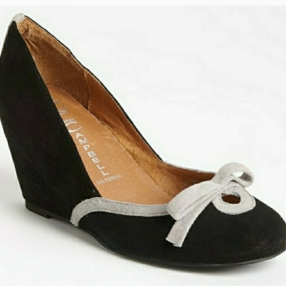 Jeffrey Campbell Shoes - Jeffrey Campbell Havana Last Lady suede wedges 7